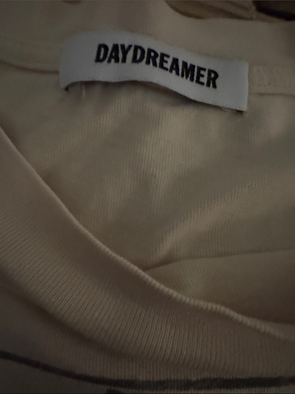 Daydreamer Cream Queen of Hearts Graphic Long Sleeve Tee - Picture 4 of 5
